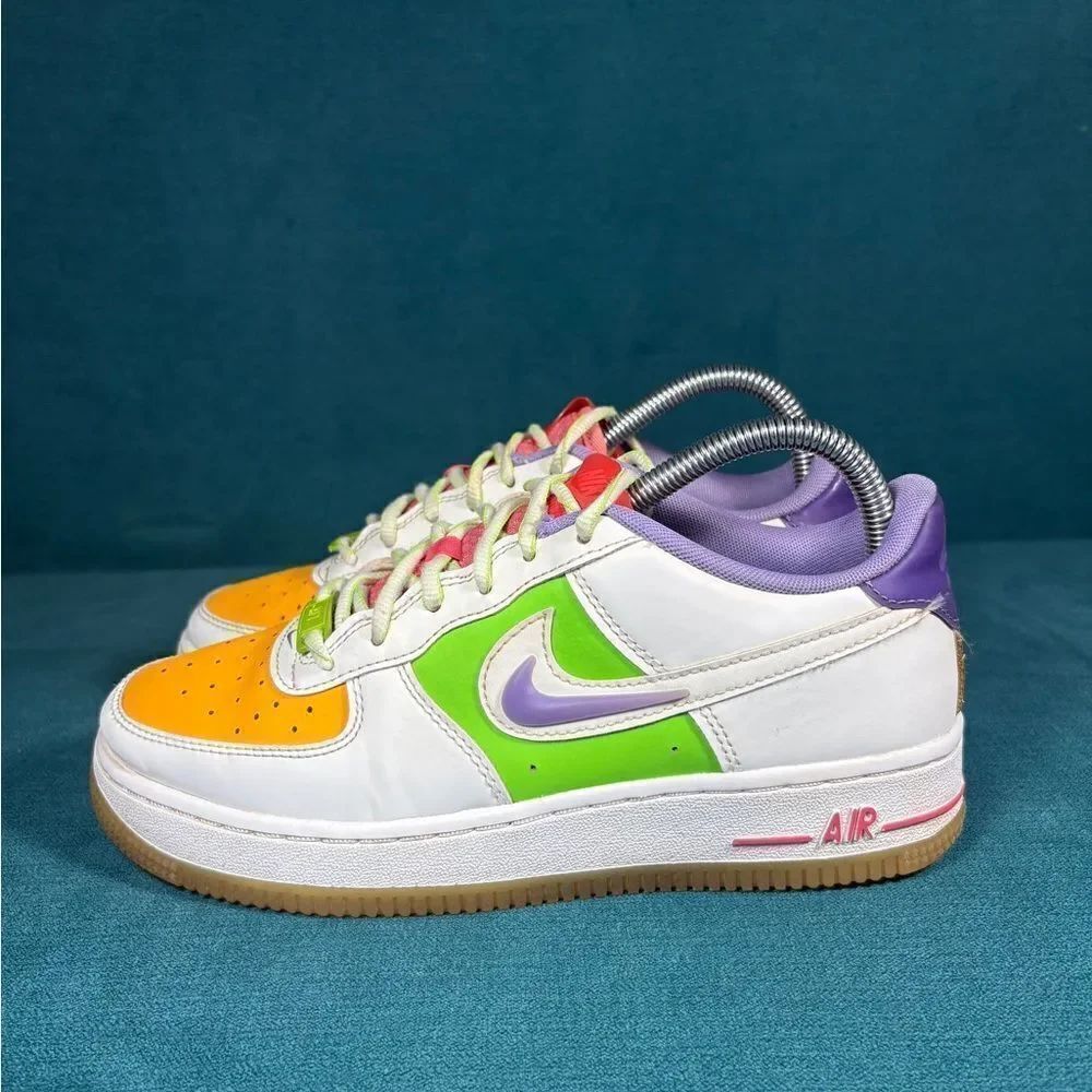 Nike Air Force 1 LV8 (GS) Size 5.5Y/7Women multicolor sneakers
